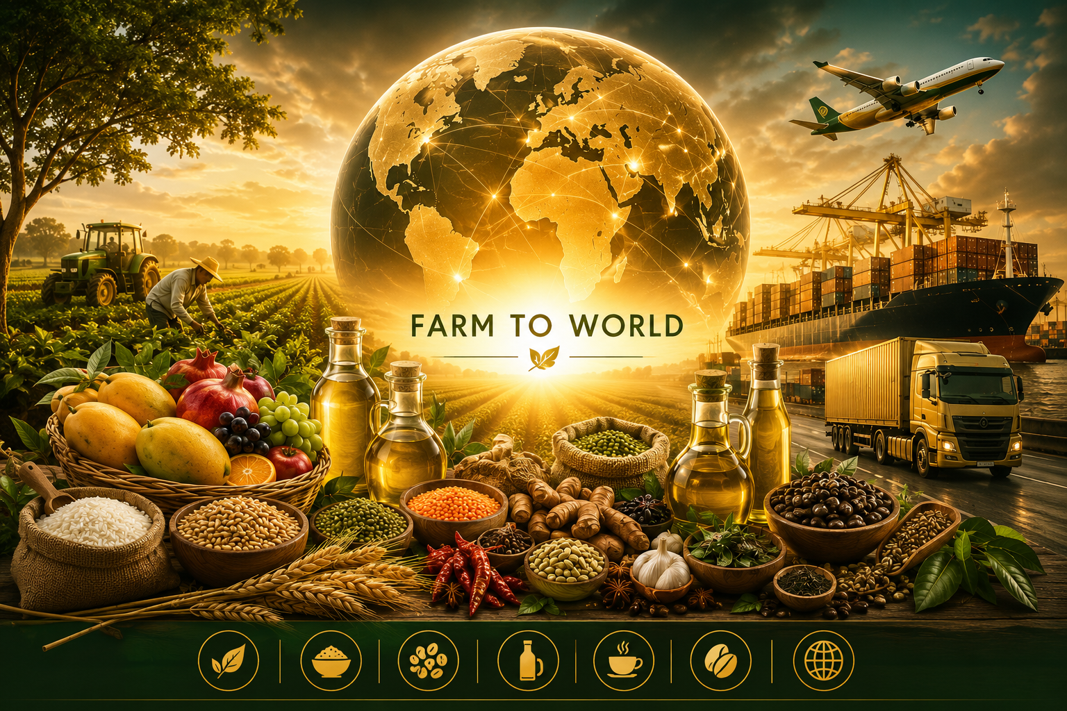 Chirak Exim Global Agro Distribution Network