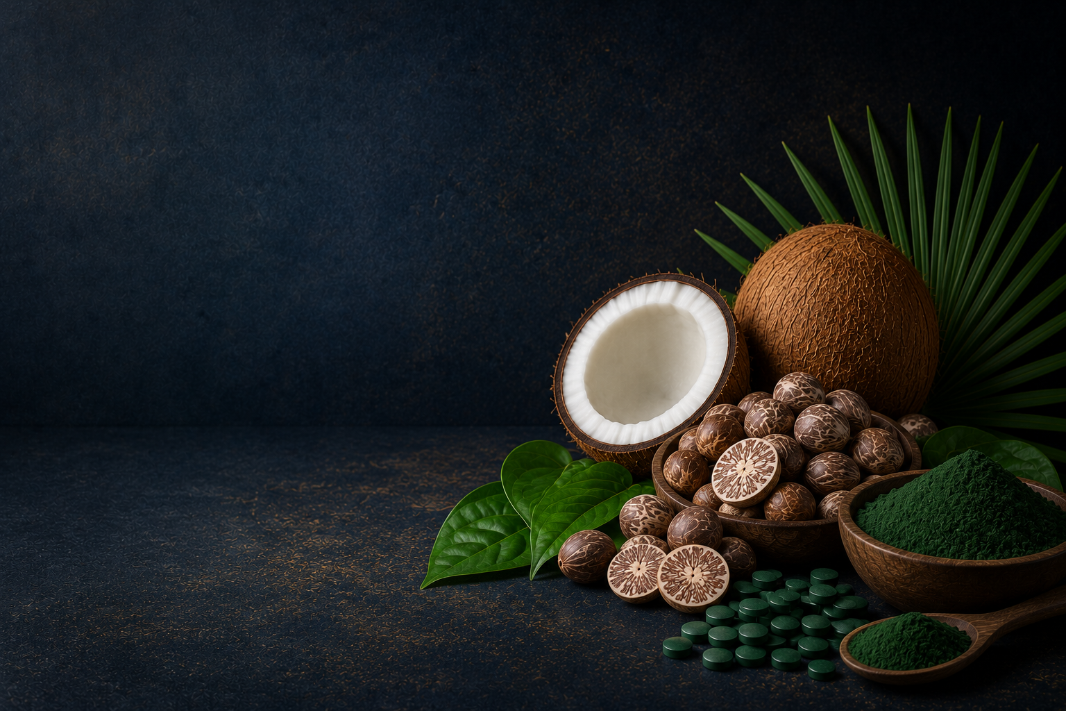 Chirak Exim Other Products Export — Premium Coconut, Betel Nut and Spirulina from India